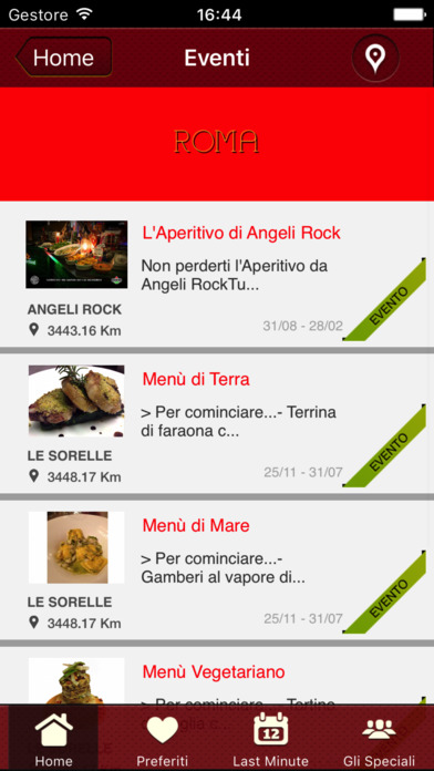 aperitivi & cene Roma screenshot 4