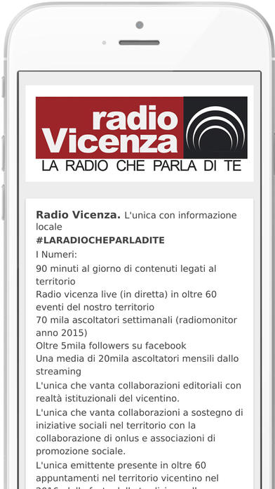 Radio Vicenza screenshot 2