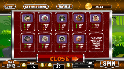 Monkey Slot : 777 Jackpot Casino screenshot 3
