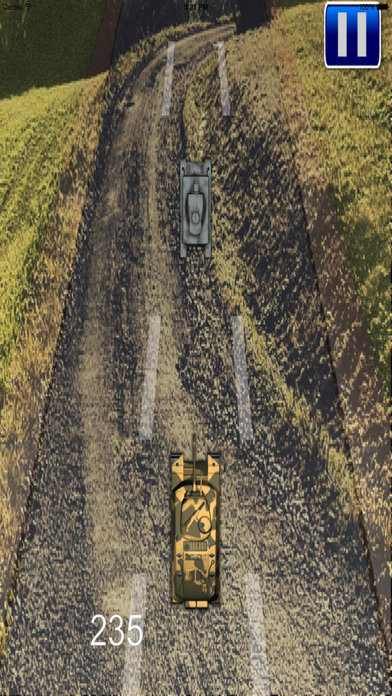 A Race Of Tanks Without Control : Gravel Road screenshot 2