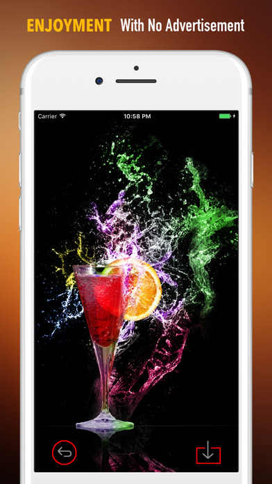 Martini Glasses Wallpapers HD-Quotes Backgrounds screenshot 2