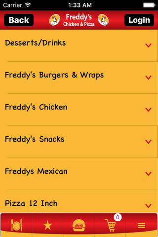 Freddys Chicken and Pizza screenshot 2