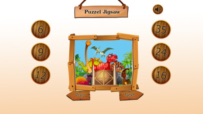 dinosaurs jigsaw puzzle screenshot 2