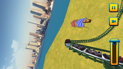 3D Roller Coaster Rush Simulator screenshot 4