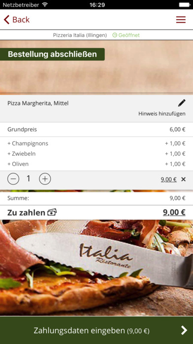 Pizzeria Italia Illingen screenshot 3