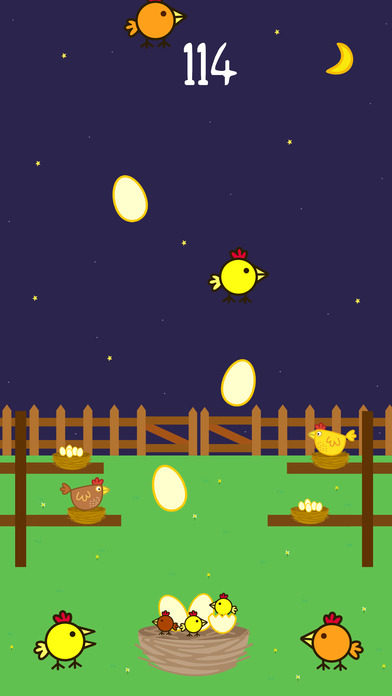 Mrs Chicken : Happy Catch of chicks  Fun free game screenshot 3