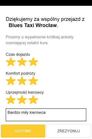 Blues Taxi Wrocław screenshot 4