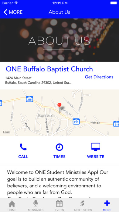 ONE Buffalo Baptist Church screenshot 3