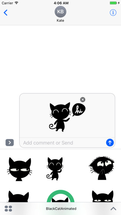 Black Cat Animated screenshot 2