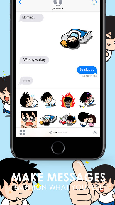 AGAPAE Stickers Emoji Keyboard By ChatStick screenshot 4