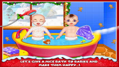 Xmas Twins NewBorn Baby screenshot 3