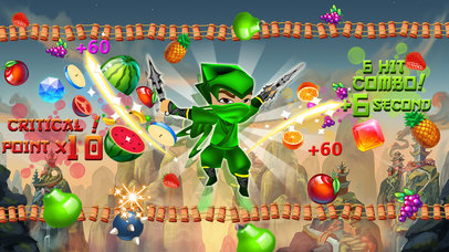 Fruits Samurai Splash Slice Pro screenshot 3