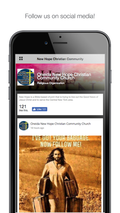New Hope Church - Oneida NY screenshot 2