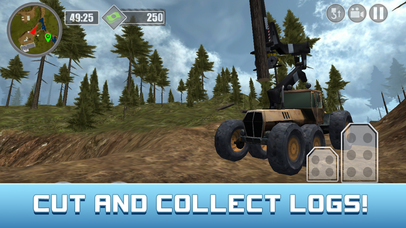 Heavy Logging Harvester Truck Simulator Full screenshot 3