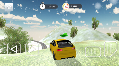 Real Taxi Simulator: Off-road Winter screenshot 3