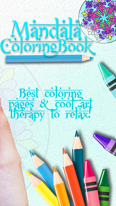 Mandala Coloring Book - Color Therapy for Adults screenshot 2