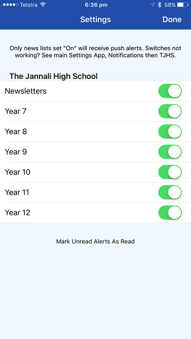 The Jannali High School screenshot 3