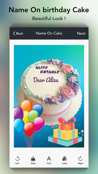 Name on Cake - Birthday Cakes screenshot 4
