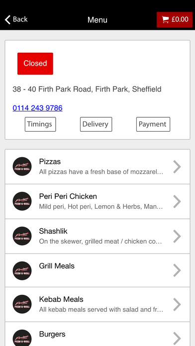 Prime Pizza and Grill screenshot 2