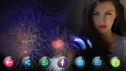Fireworks Photo Frame - Diwali Pic Editor 2017 screenshot 4