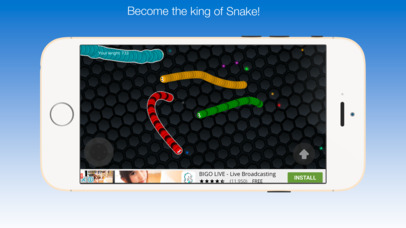 Paper Snake.IO - the battle of snakes slither screenshot 3