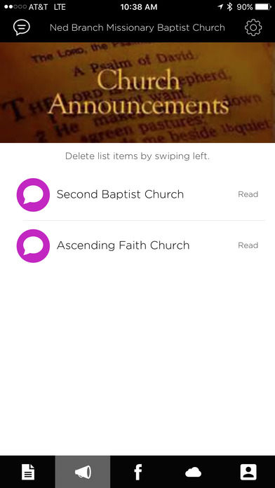 Ned Branch Missionary Baptist Church screenshot 2