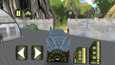 Army Truck Driving Simulator 3D screenshot 2