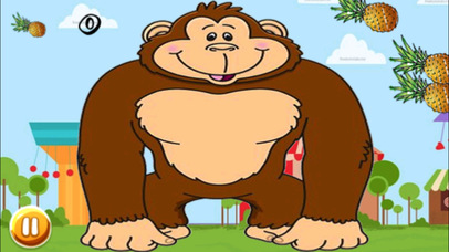 1 Gorilla Cuts Fruit : Specially for Kids screenshot 4