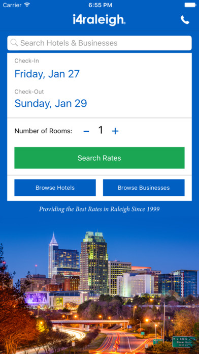 i4raleigh - Raleigh Hotels & Yellow Pages screenshot 2