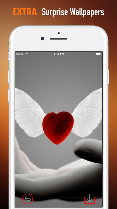 Heart With Wings Wallpapers HD- Art Pictures screenshot 3