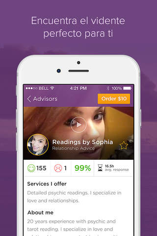 Purple Ocean Psychic Reading screenshot 2