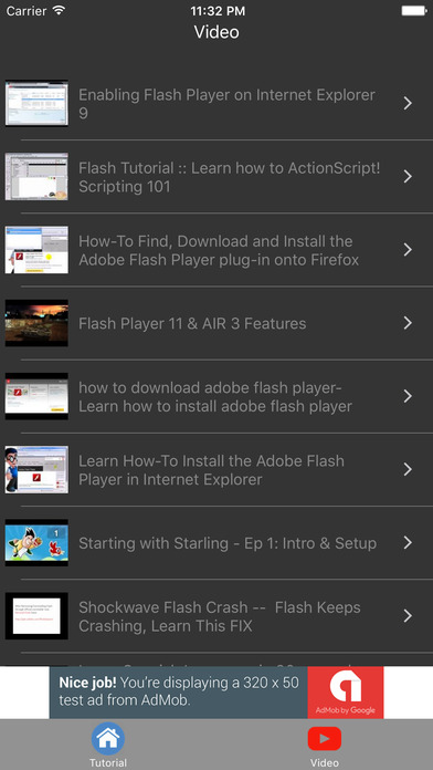 Master Learn for Adobe Flash Player screenshot 2