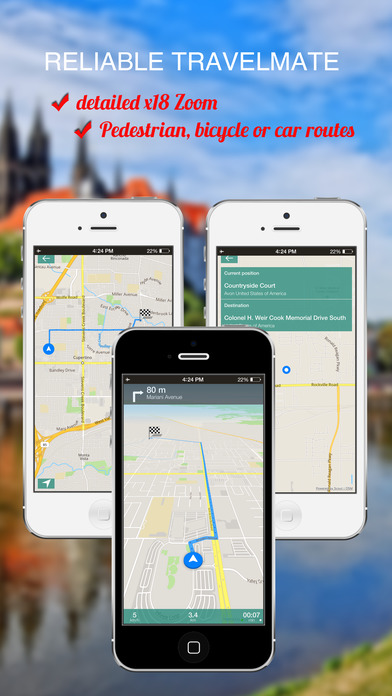 Dusseldorf, Germany : Offline GPS Navigation screenshot 4