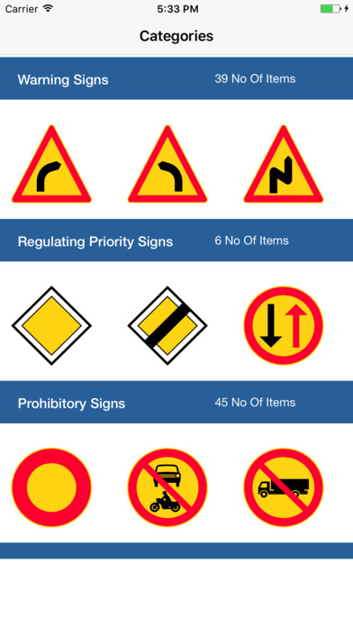 Finland Traffic Signs screenshot 2