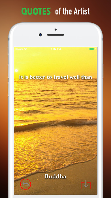 Gold Sea Wallpapers HD- Quotes and Art Pictures screenshot 4
