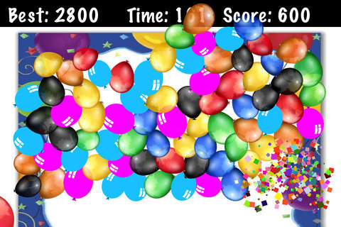 iPopBalloons - Balloon Free Game………. screenshot 4
