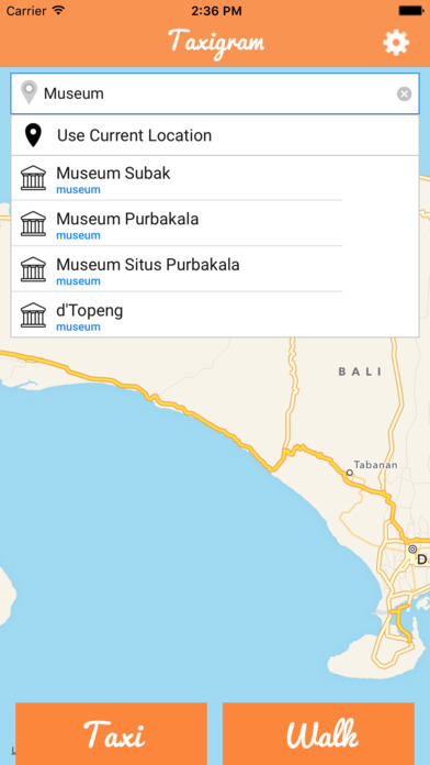 Bali Taxigram screenshot 4