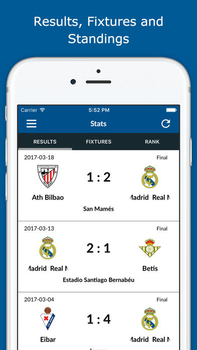 Real FanZone - News and Scores for Real Madrid Fan screenshot 3