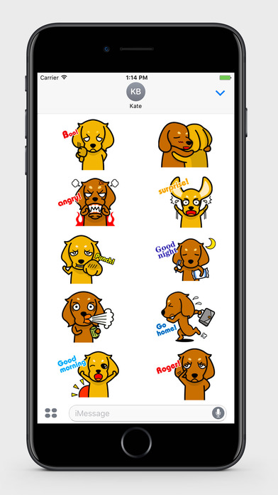 Sad Dog Stickers screenshot 3