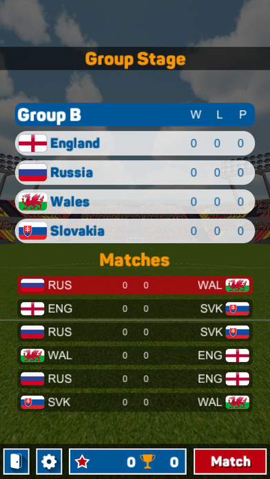 Penalty Soccer 21E 2016: Russia screenshot 2