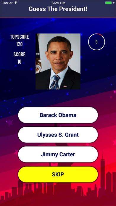 Guess the President of America Quiz screenshot 2