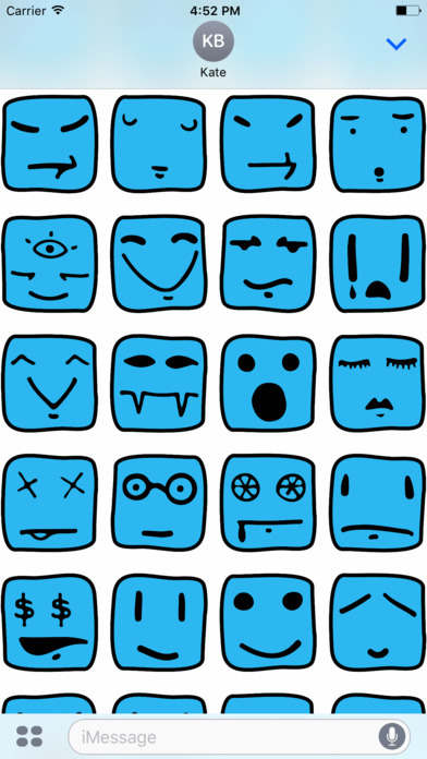 Freddy Stickers - Emoji stickers for iMessage screenshot 2