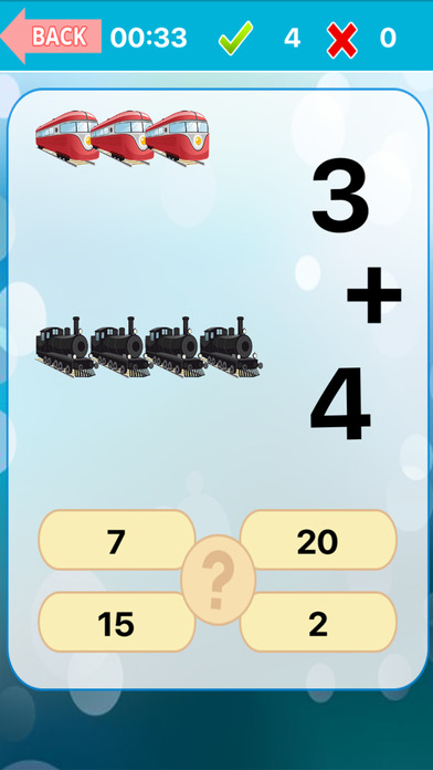 Math homework game learn preschool Train Version screenshot 2