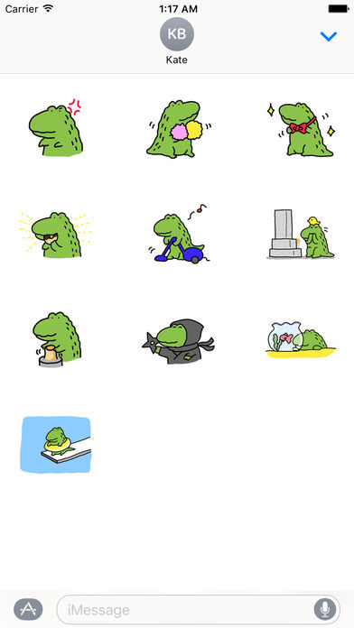 Alligator My Lovely Pet Sticker screenshot 3