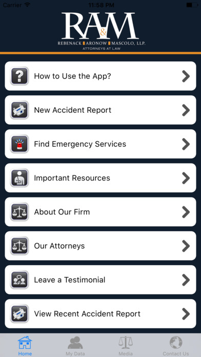 RAM Law Injury Help App screenshot 2