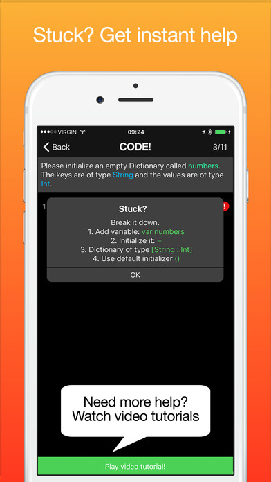 Code! Learn how to program - Swift EDU Version screenshot 4