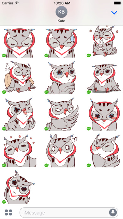 Hellowe Stickers: Owl Vikiki screenshot 3