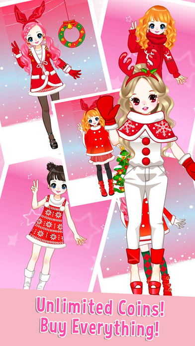 App Shopper: Happy Christmas Sweet Girl Dress Up (Games)