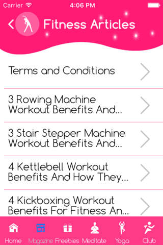 Fitness workout plan screenshot 4
