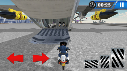 Police Bike Plane Transport & Driving Simulator screenshot 3